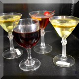 G03. Glass faux cocktails. 